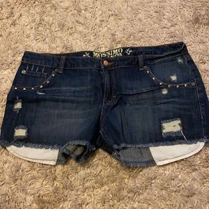 Mossimo Supply Co Denim Shorts Sz 17